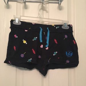 Candy patterned lounge shorts